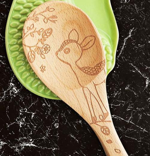 Talisman Designs Woodland Measuring Spoons (Set of 4)