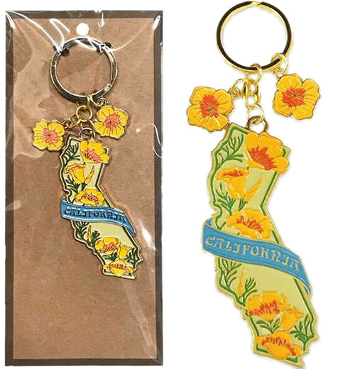 SF Mercantile California Bear Keychain – Little Red Hen