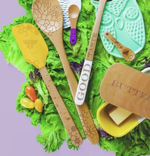  Talisman Designs Mini Silicone Spatula & Laser Etched