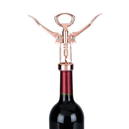 True Soar Winged Corkscrew Wine Opener - Self Centering Worm