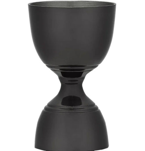 Viski Gunmetal Canterbury Jigger Black