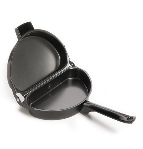 Lightweight Collapsible Nonstick Omelet Pan Outdoor Folding Quick Heating Omelet  Maker Fry Pan for Camping Hiking