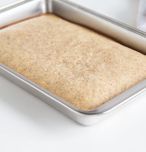 Doughmakers Aluminum Non-Stick Rectangle Cake Pan & Reviews