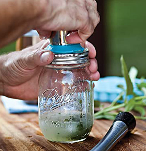  The Mason Shaker The Cocktail Shaker, 32 oz: Mason Jar Drink  Shaker: Home & Kitchen