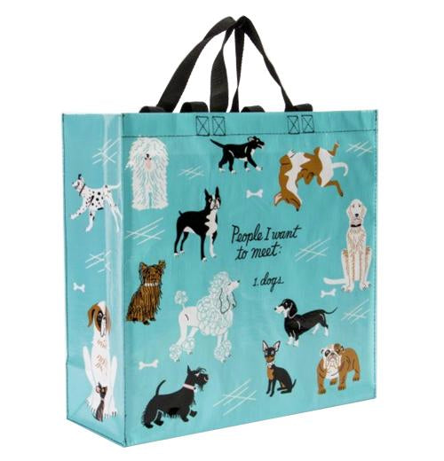 Marshalls BEAGLE HOUND DOG W/GLASSES~LARGE Shopping Tote Bag~Reusable  EcoFriendl