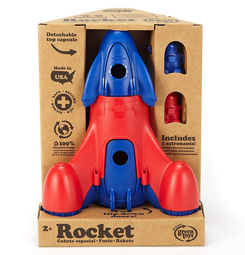 Green toys rocket store ship