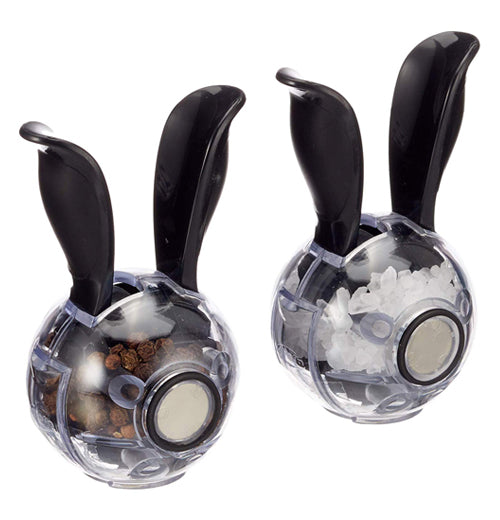 Mini Magnetic Salt & Pepper Grinder Set