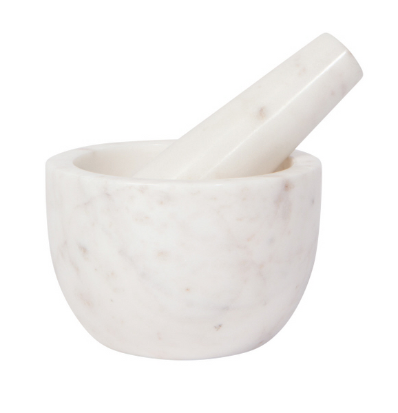 Rsvp Mortar & Pestle White Marble