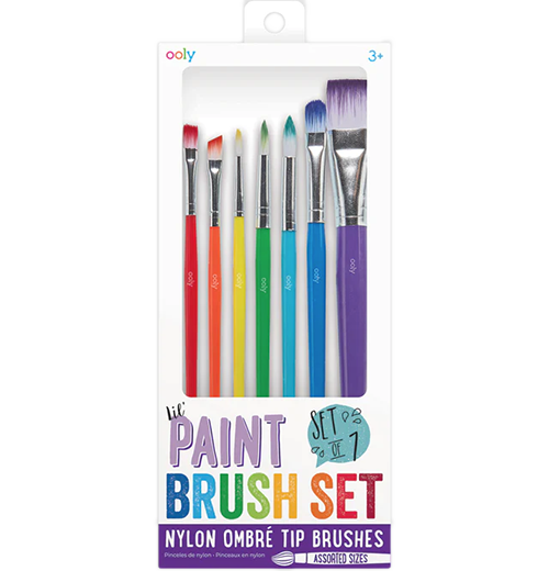 Lil Paint Brush Set of 7